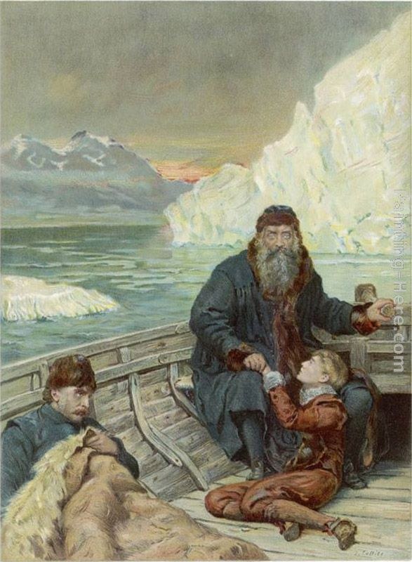 John Collier Henry Hudson is Cast Adrift